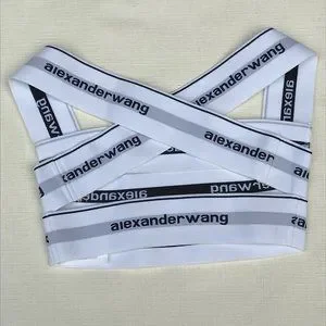 Alexander Wang | Tops | Alexander Wang Halter Logo Elastic